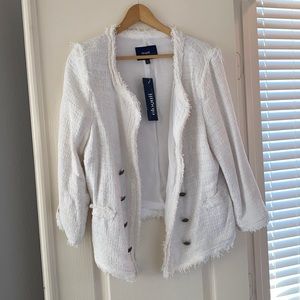 Eloquii Women’s white jacket-size 18W